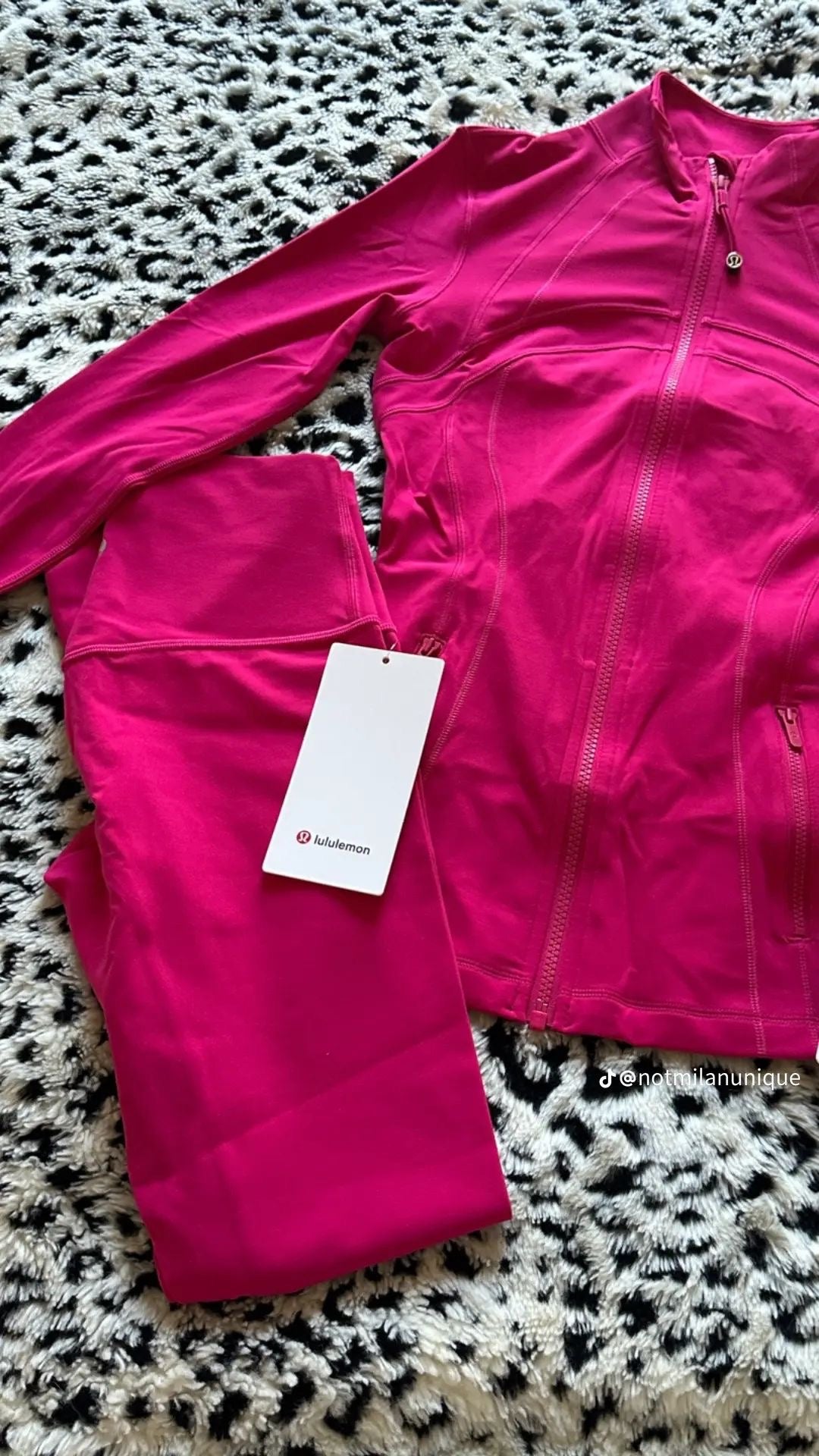 DEFINE SET - PINK LEGGING