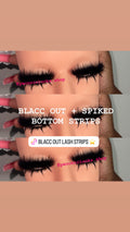 BLACC OUT ⭐️💗- EYE CLUSTER LASH STRIPS