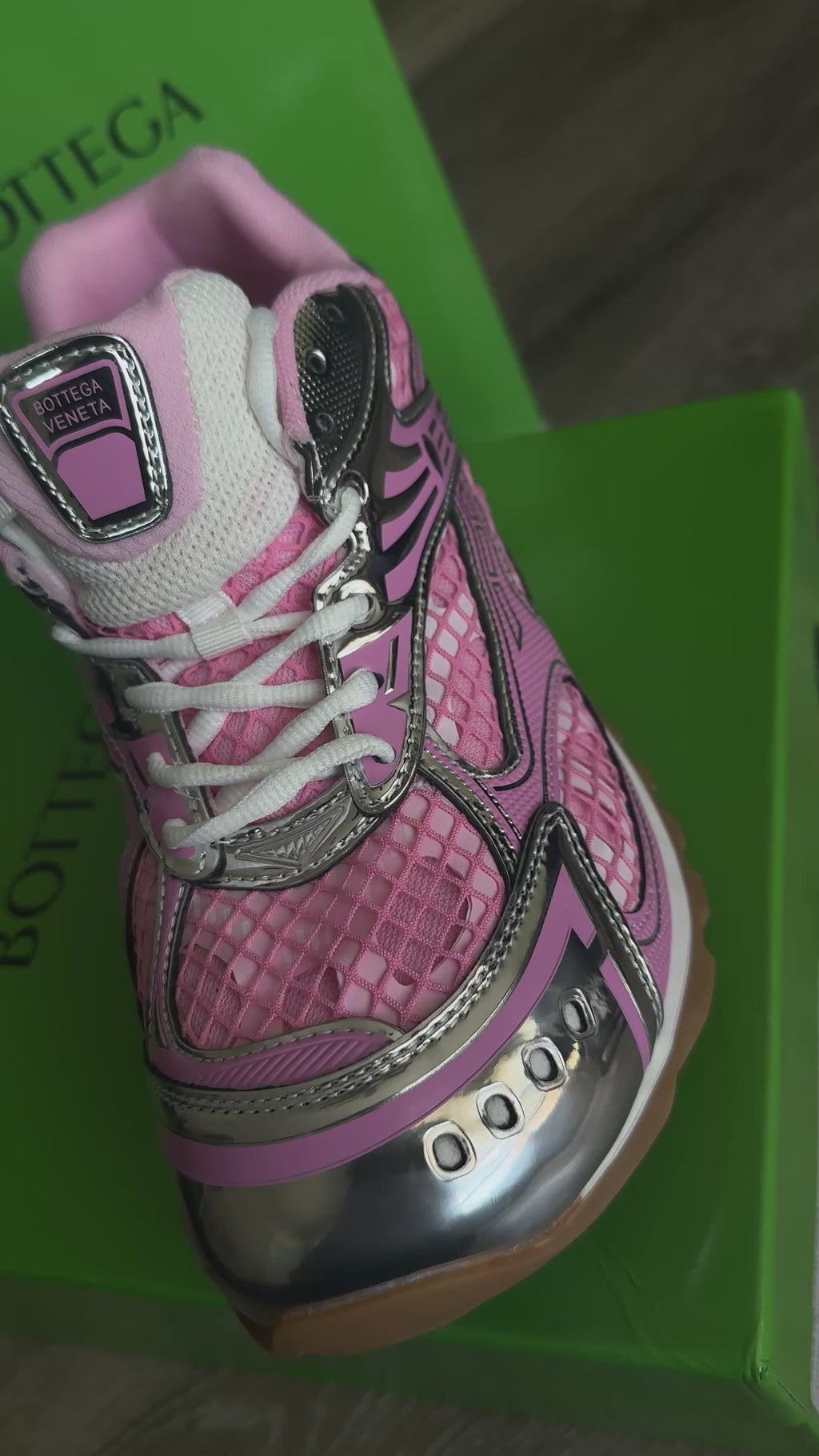 BOTTEGA SNEAKERS - PINK