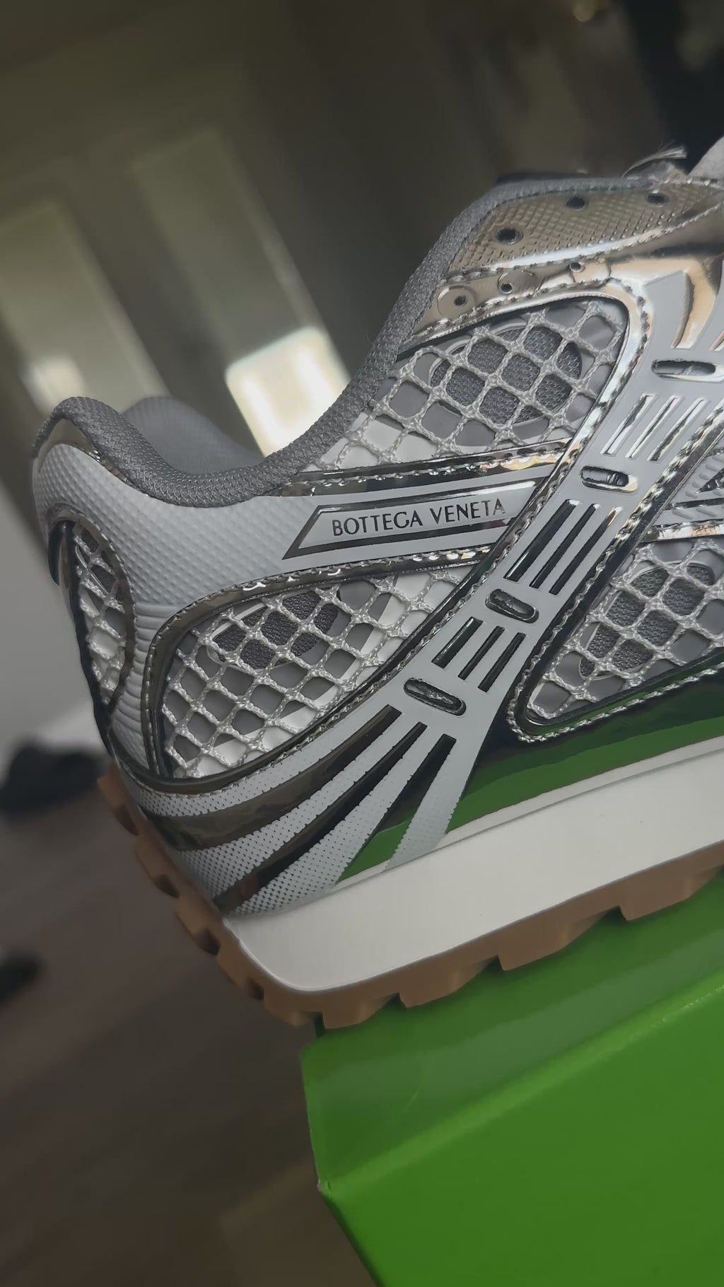 BOTTEGA SNEAKERS - SILVER