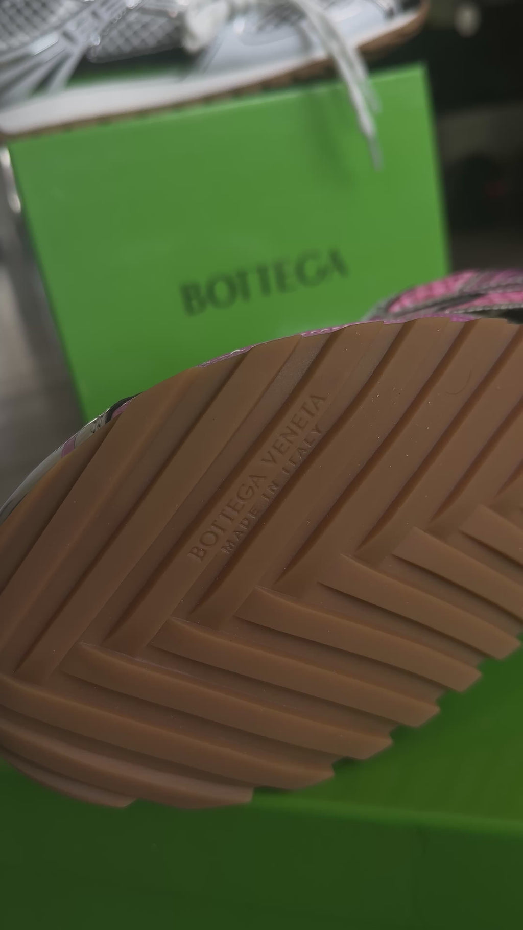 BOTTEGA SNEAKERS - SILVER