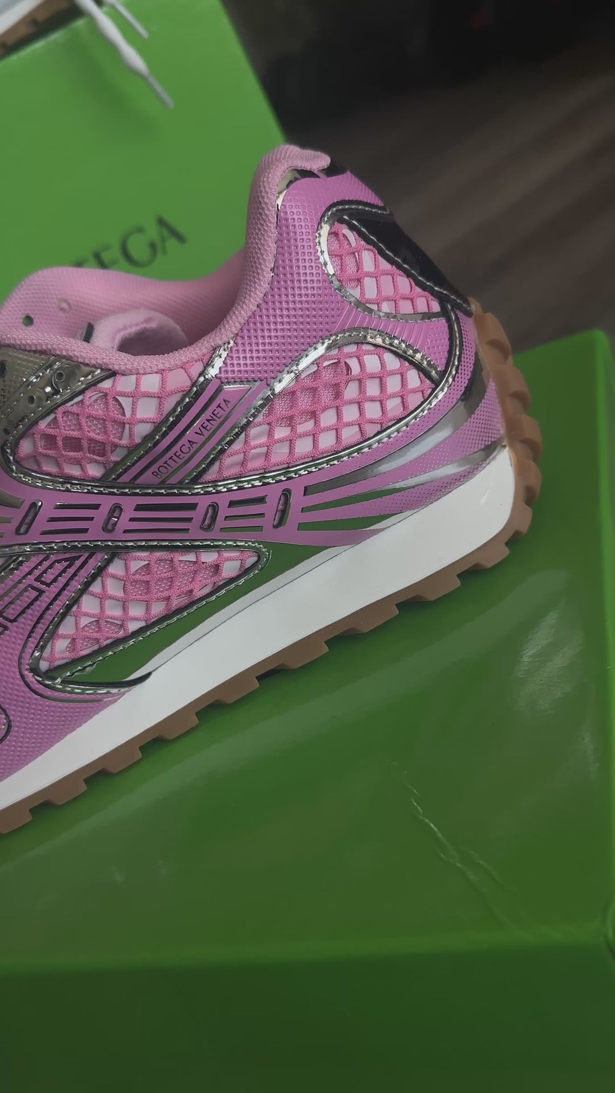 BOTTEGA SNEAKERS - PINK